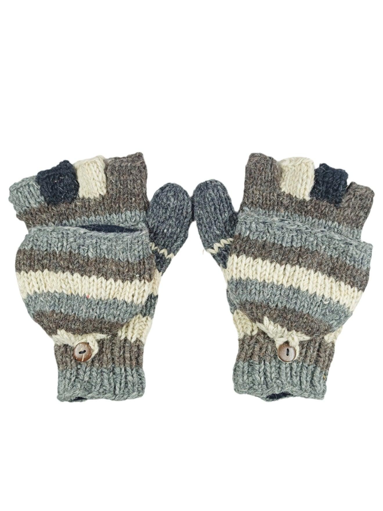 Woolen Fingerless Gloves, Mittens