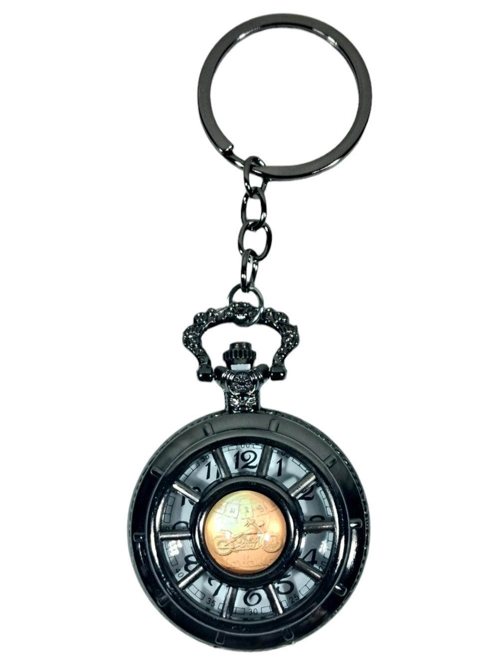 Colour Antique Watch | Metal Keychain | Pocket Watch - ZANSKAR ARTS