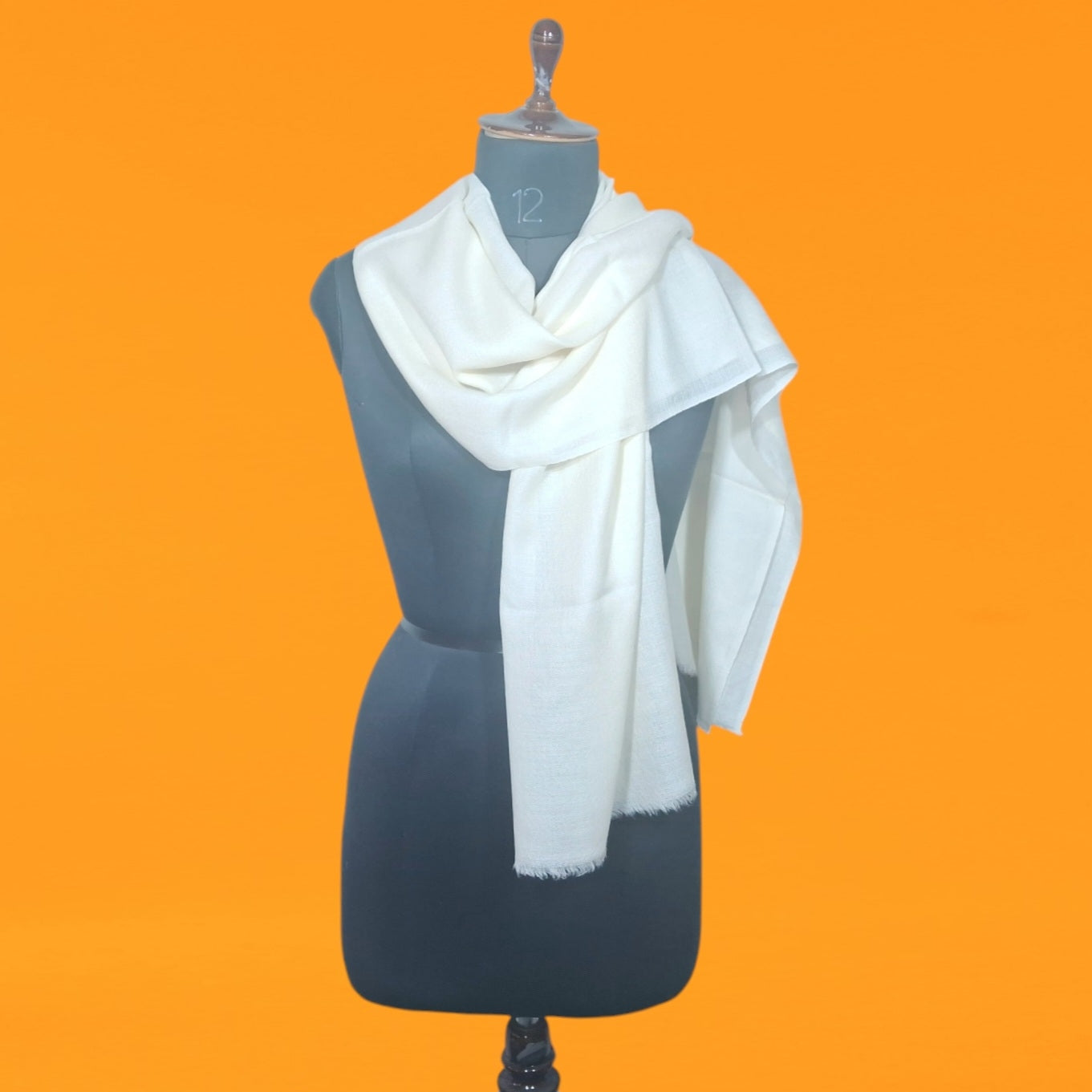 Plain Sami Pashmina Stole | Fine Wool Stole | Plain Stole