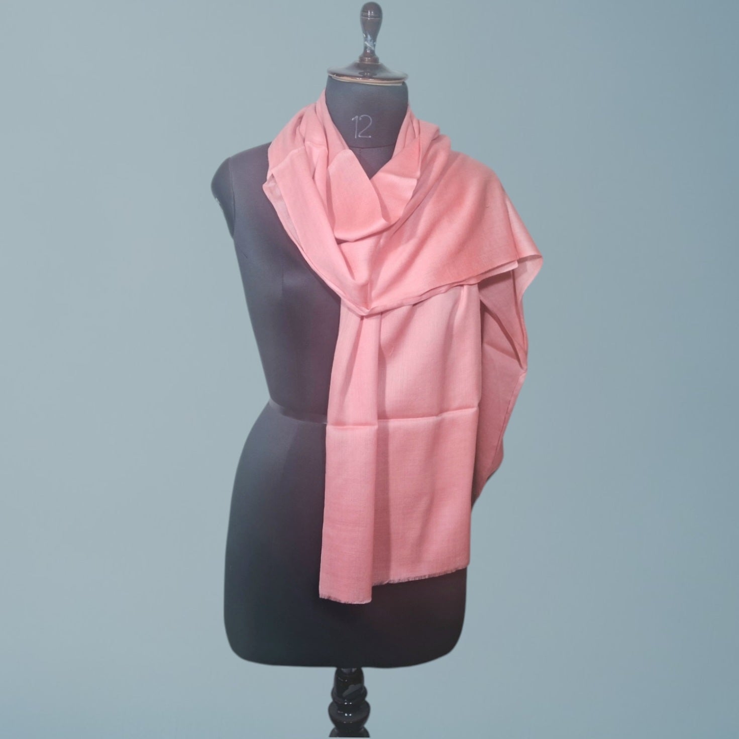 Plain Sami Pashmina Stole | Fine Wool Stole | Plain Stole