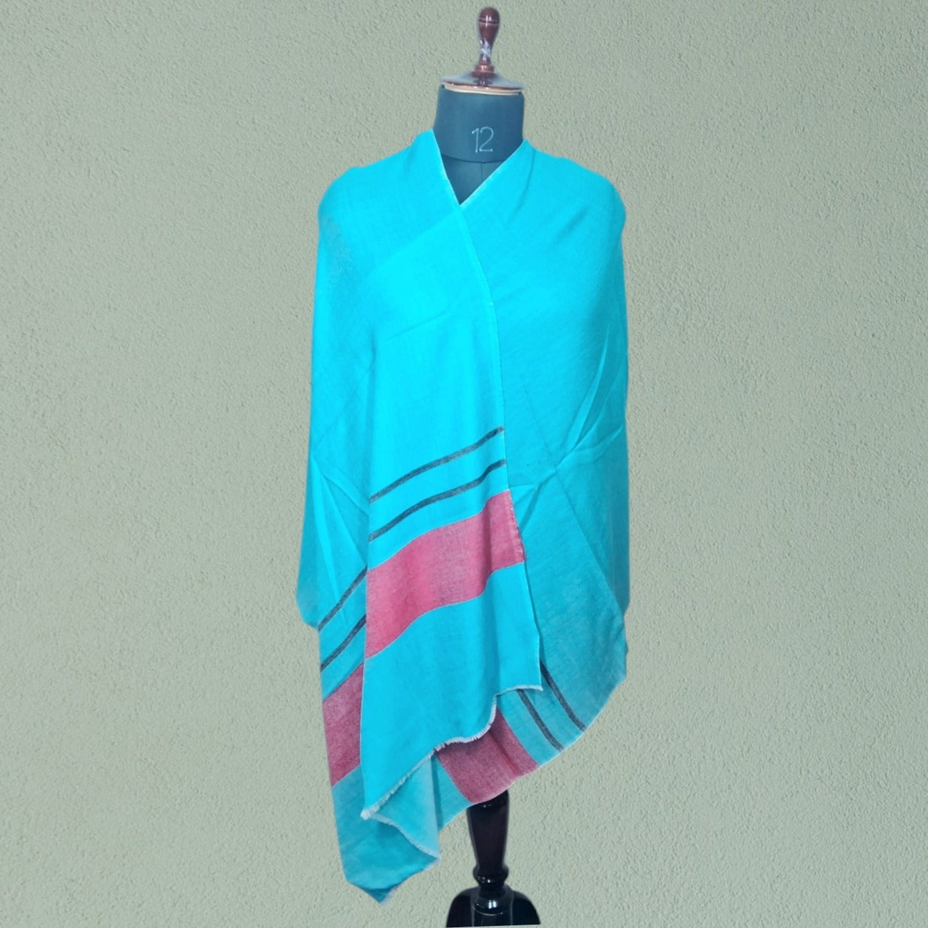 Semi Pashmina Stoles | Neck Scarf | Reversible