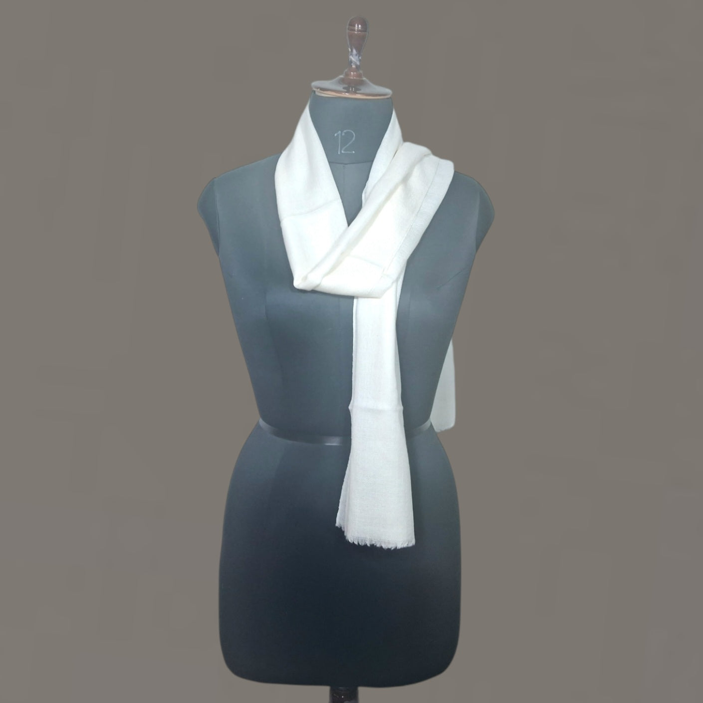 Plain Sami Pashmina | Fine Wool | Muffler - ZANSKAR ARTS