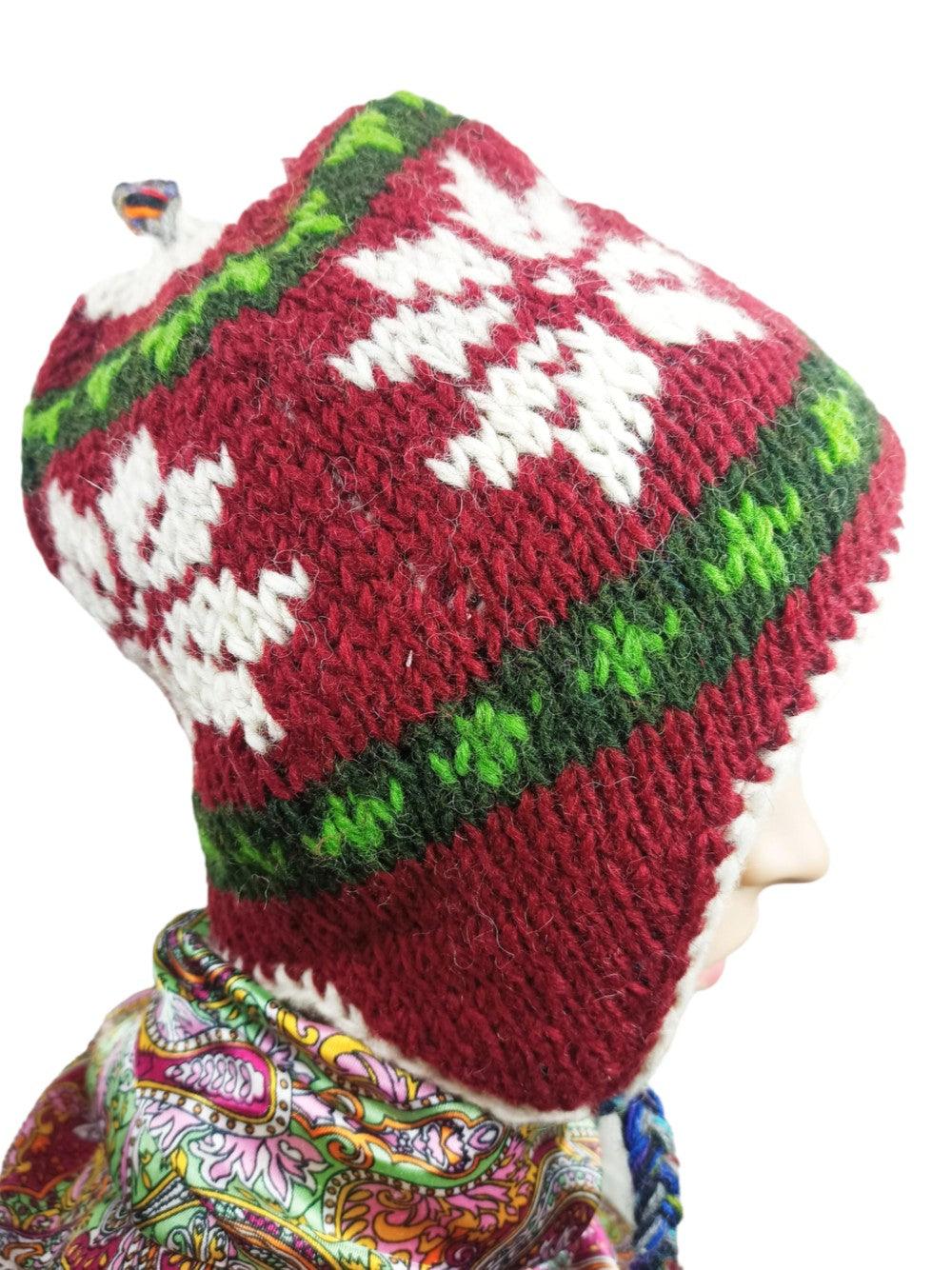 Yak Wool Cap | Fleece Inner Cap | Handwoven - ZANSKAR ARTS